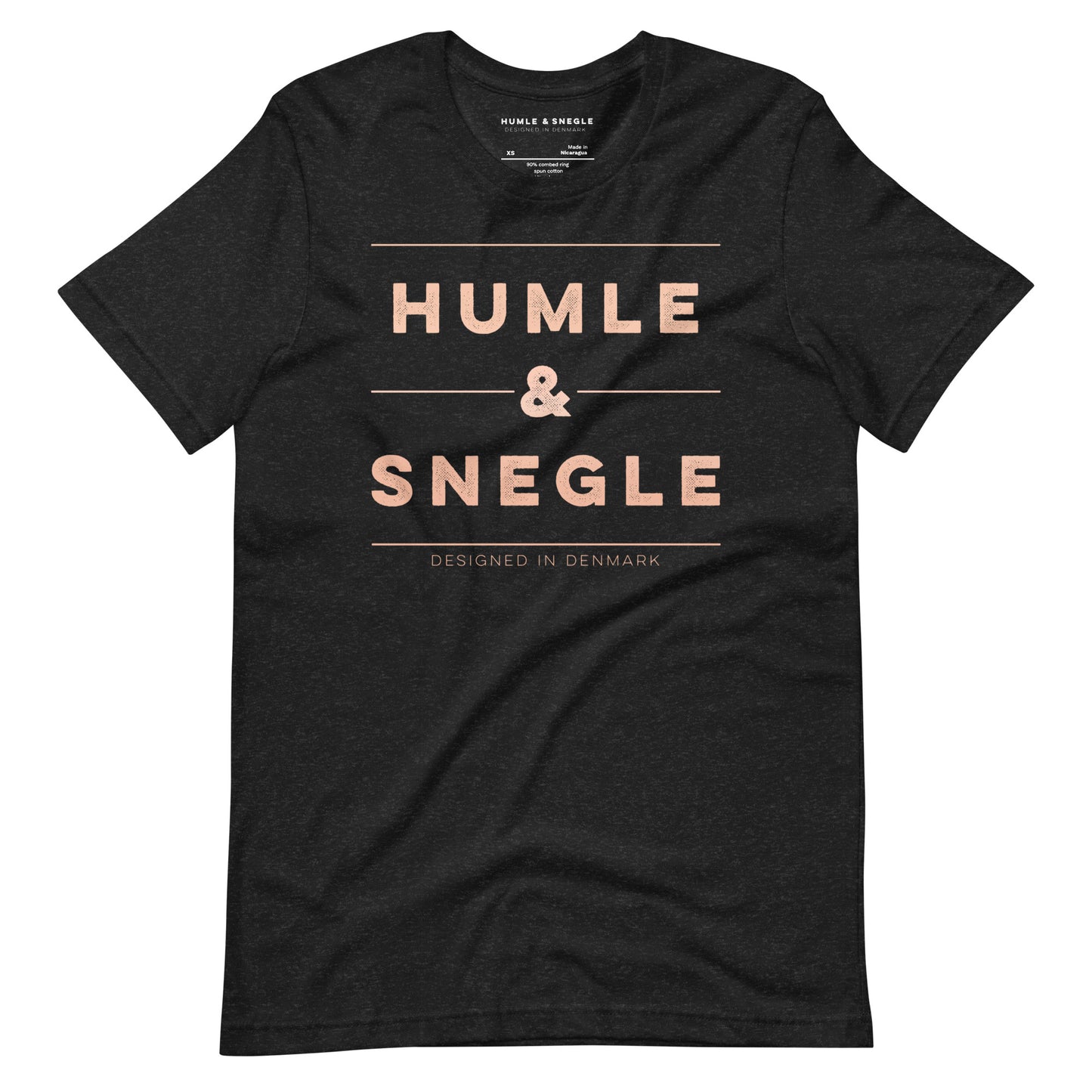 Humle & Snegle Rose Gold Logo T-Shirt