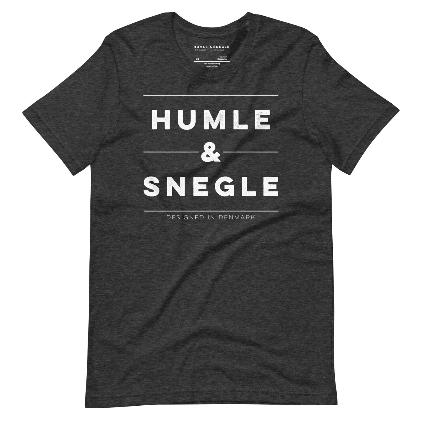 Humle & Snegle White Logo T-Shirt