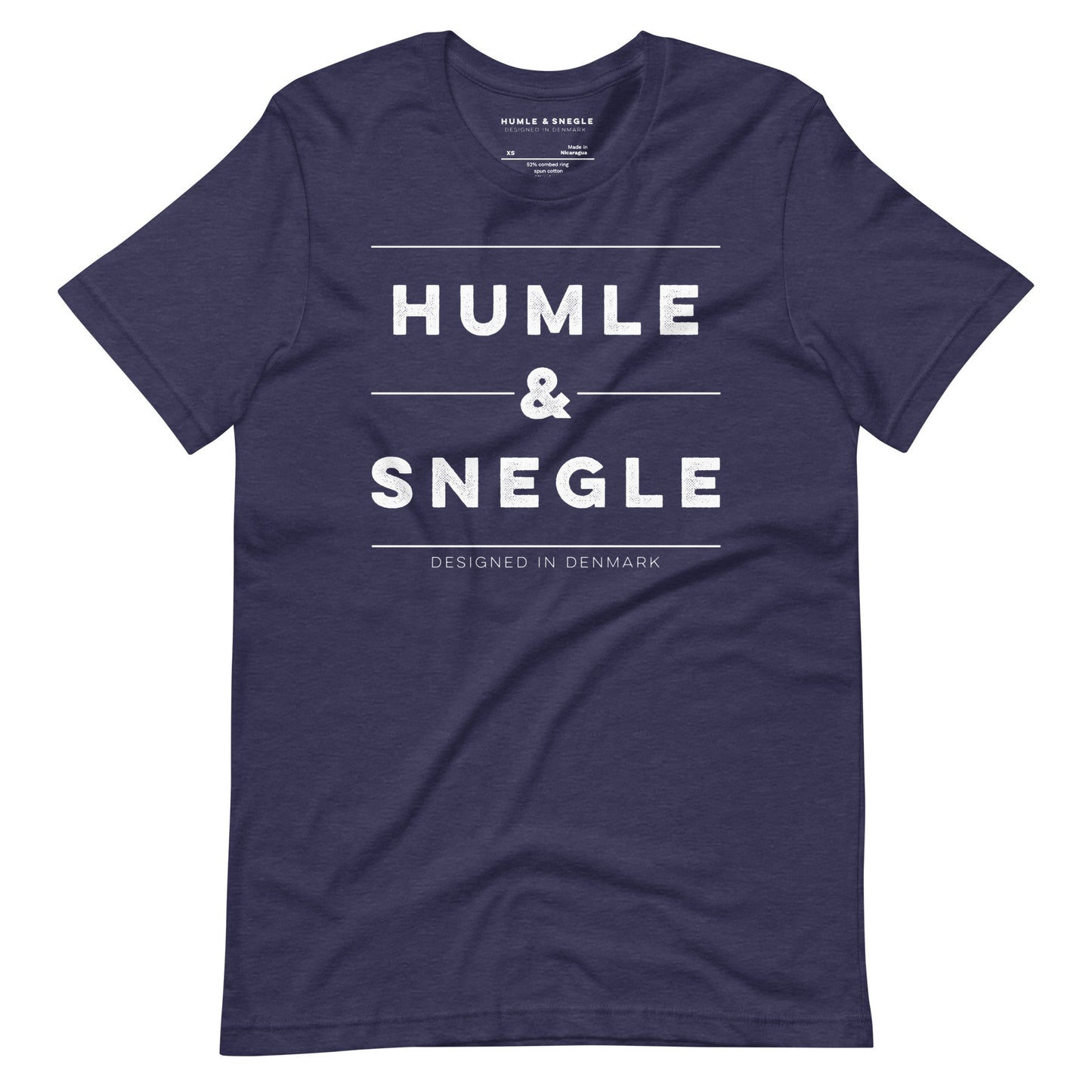 Humle & Snegle White Logo T-Shirt