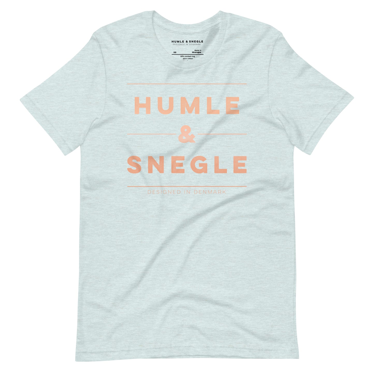 Humle & Snegle Rose Gold Logo T-Shirt