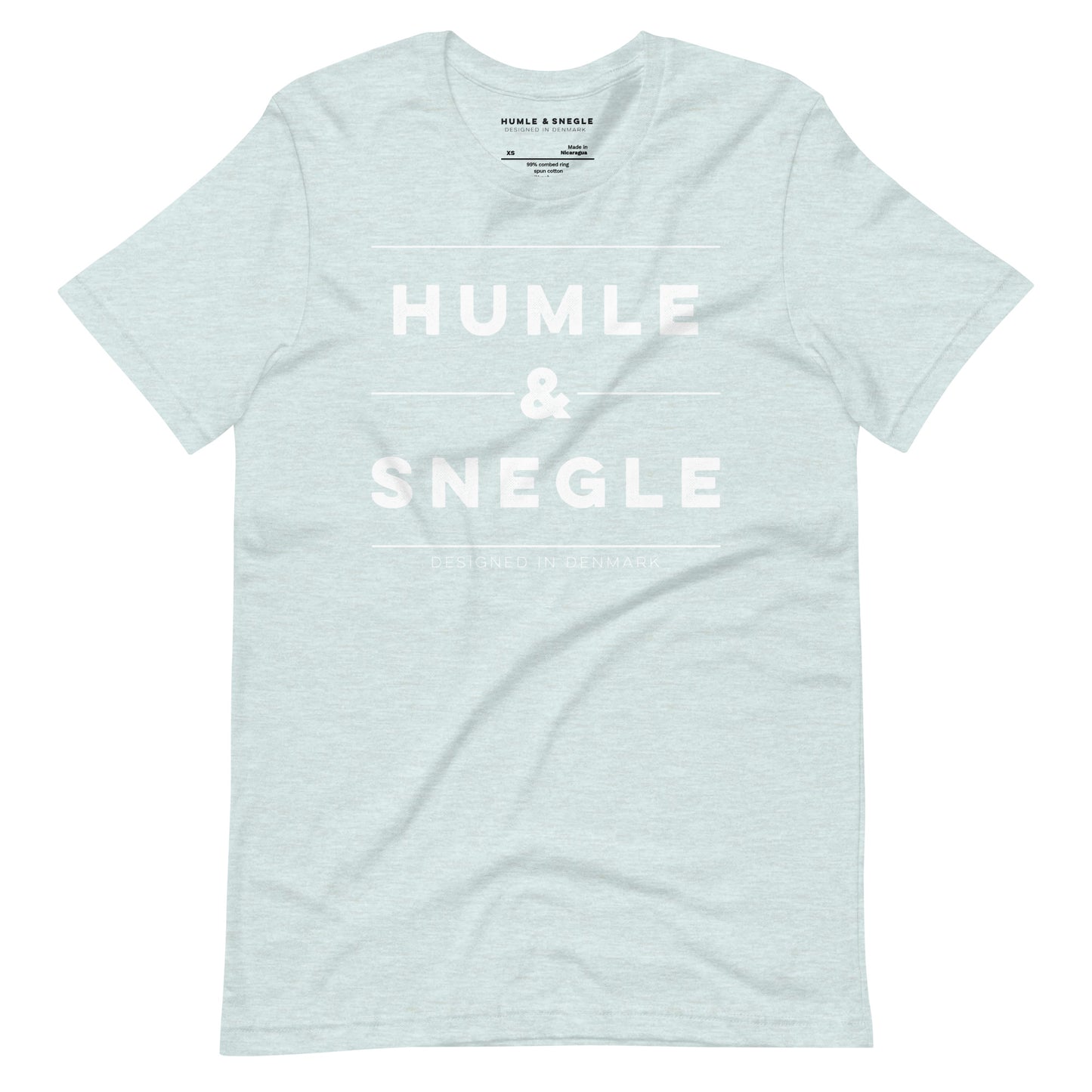 Humle & Snegle White Logo T-Shirt