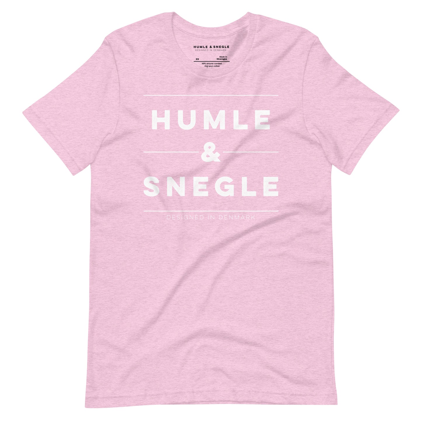 Humle & Snegle White Logo T-Shirt