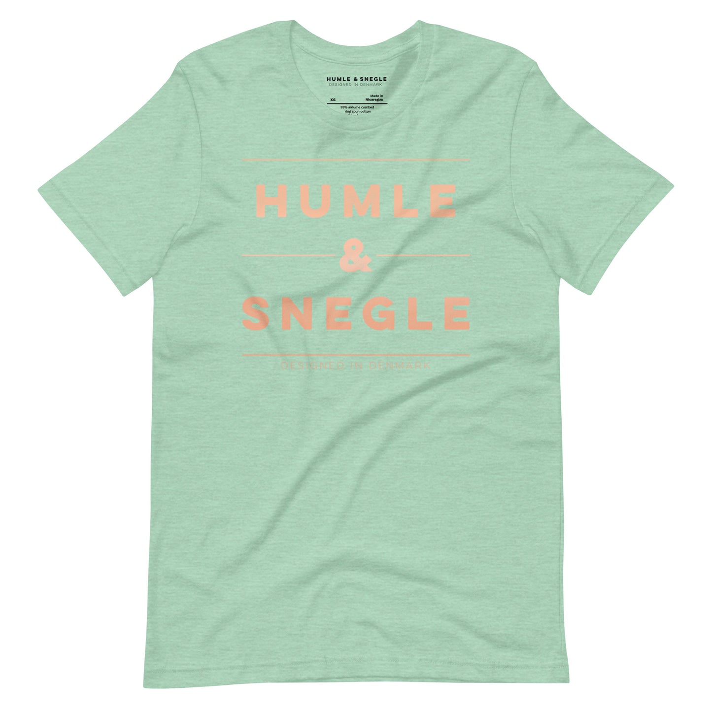 Humle & Snegle Rose Gold Logo T-Shirt