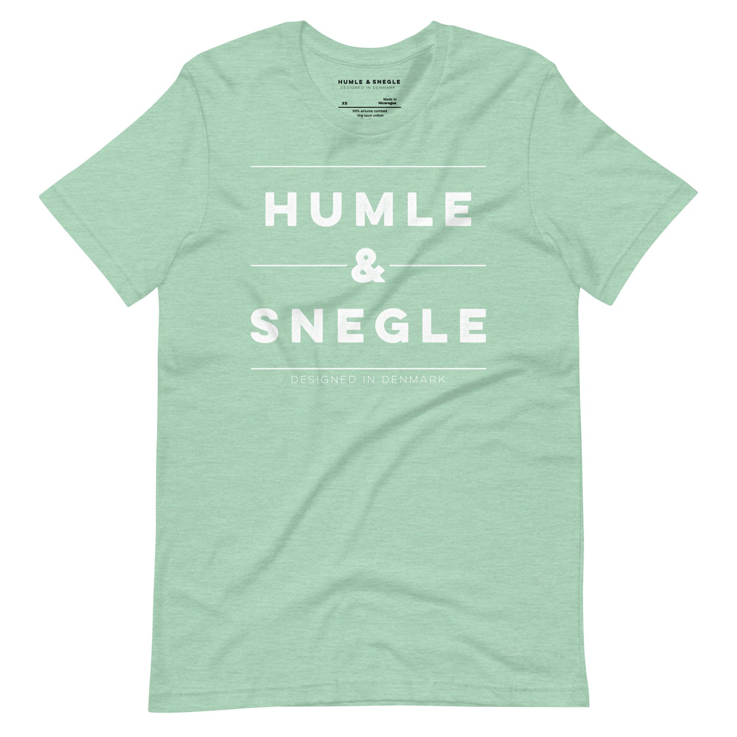 Humle & Snegle White Logo T-Shirt