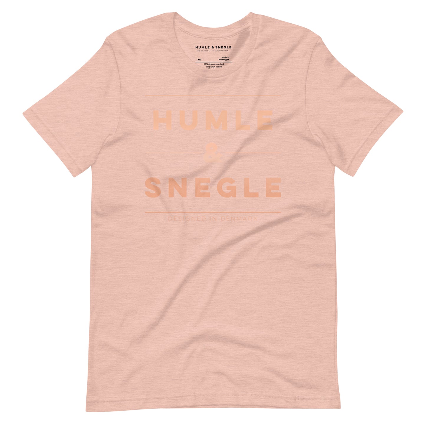 Humle & Snegle Rose Gold Logo T-Shirt