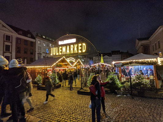 H.C. Andersen Christmas Market in Copenhagen, Denmark