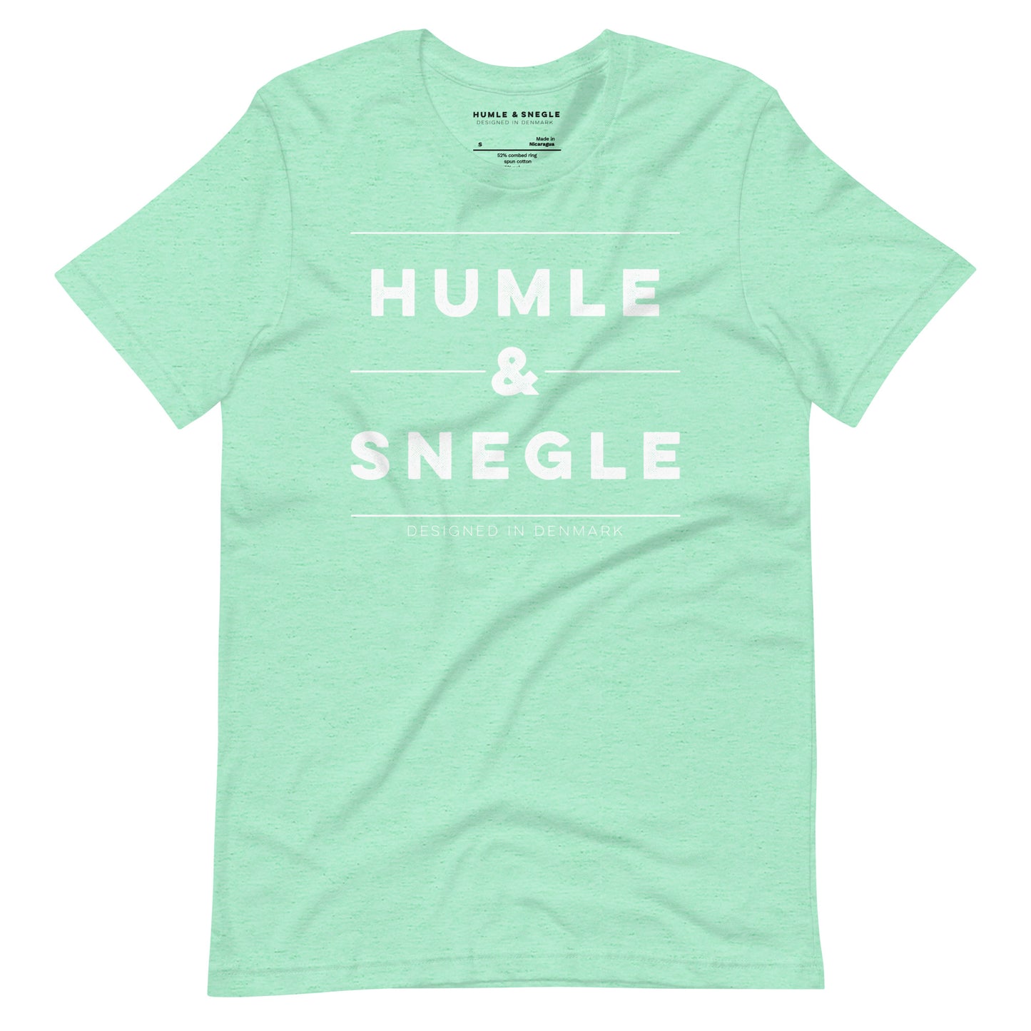 Humle & Snegle White Logo T-Shirt