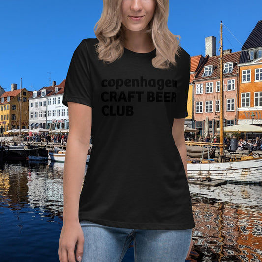 Women's Copenhagen Craft Beer Club Classic Stealth Relaxed Fit T-Shirt