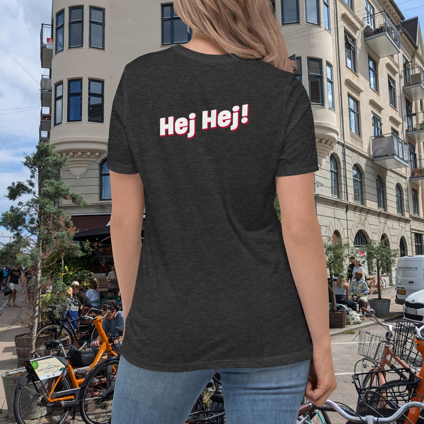 Women's Relaxed Fit "Hej!" T-Shirt