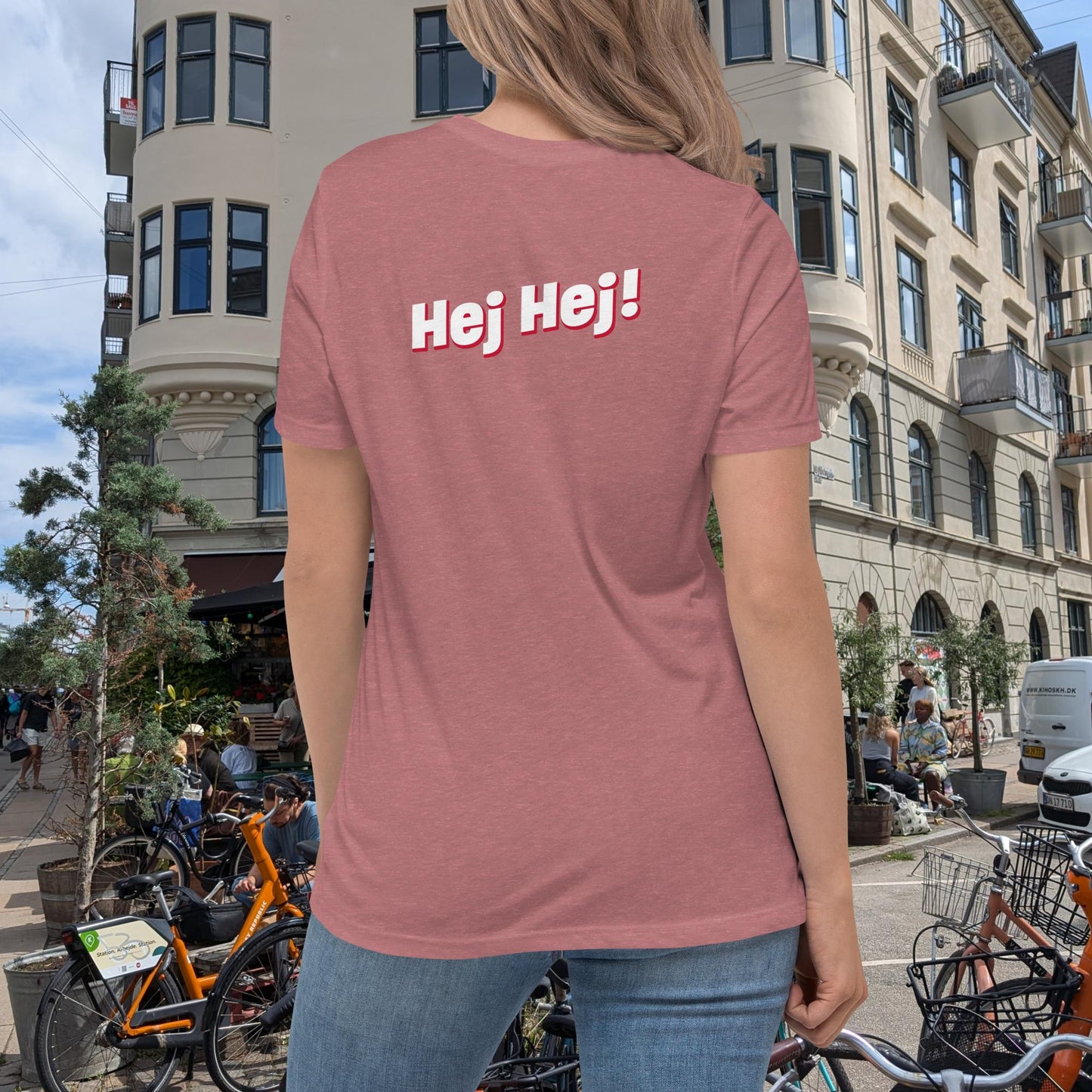 Women's Relaxed Fit "Hej!" T-Shirt